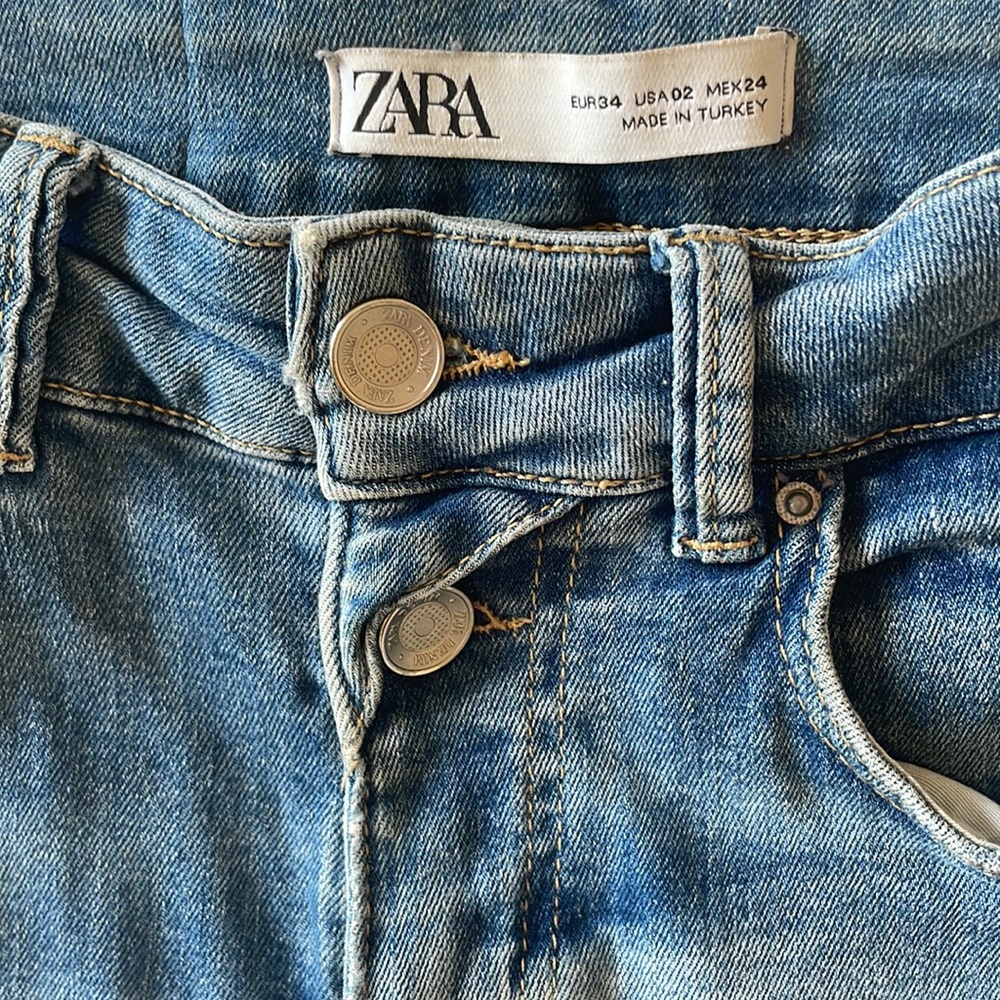 ZARA Women’s Skinny Jeans Size 2 - Picture 4 of 6